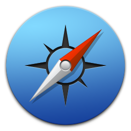 Apple Safari (shaped) Icon 256x256 png